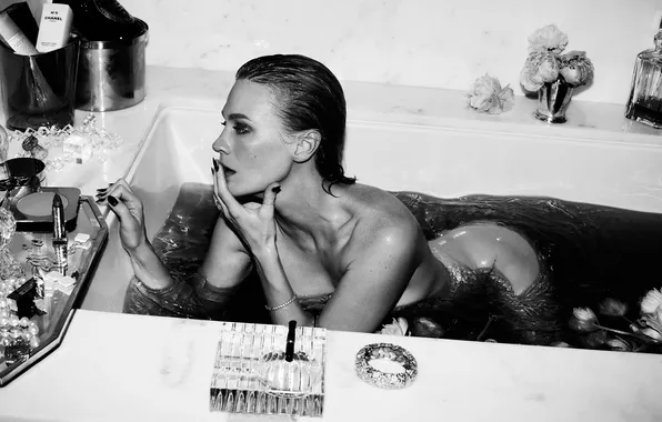 Фотосессия, January Jones, Violet Grey