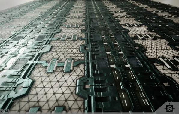 Поверхность, Procedural Sci Fi Panels, floor2 small