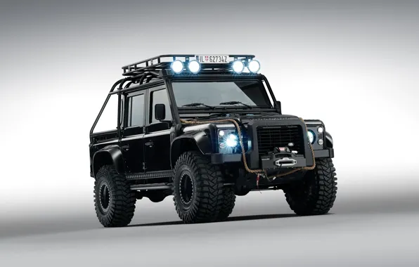 Land Rover, ленд ровер, дефендер, James Bond, 2015, Defender 110, 007 Spectre, джеймс бод