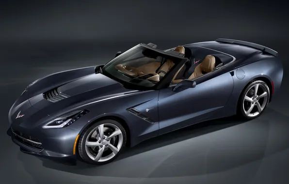 Авто, Corvette, Chevrolet, шевроле, Convertible, Stingray