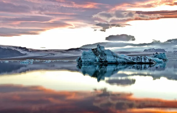 Лед, море, пейзаж