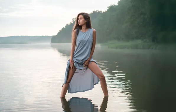 ПРИРОДА, ВОДОЁМ, ПОЗА, САРАФАН, Фотограф Антипин Денис