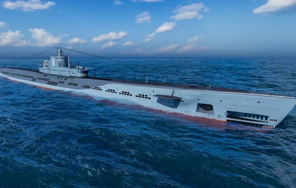 СССР, Крейсерская подводная лодка, К-1, Подводная лодка тип К
