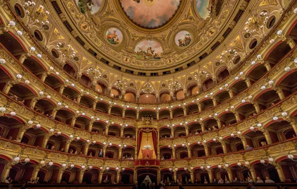 Картинка Италия, опера, Сицилия, Катания, Театр Массимо Беллини