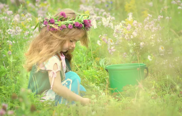 Лето, настроение, девочка