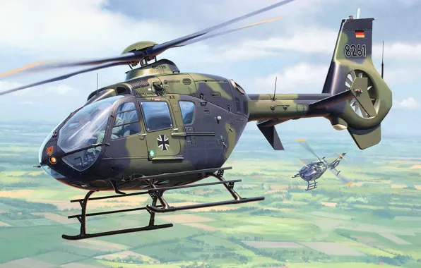 Eurocopter, EC135, Airbus Helicopters H135, многоцелевой лёгкий вертолёт