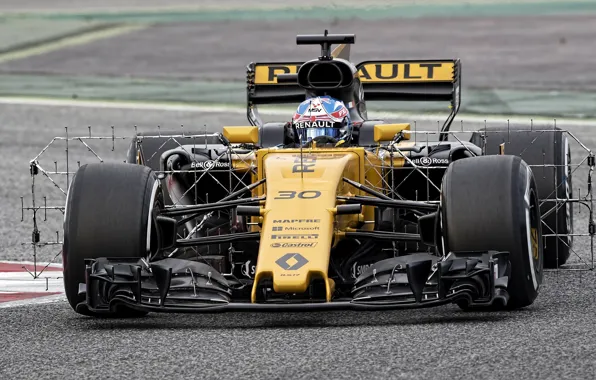 Гонка, трасса, Formula 1, Renault RS17