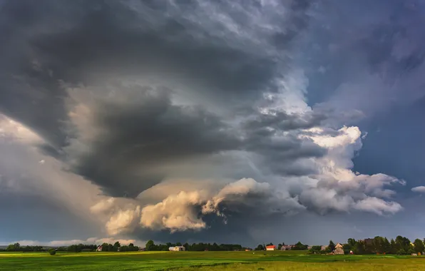 Картинка horror, glow, lithuania, dangerous, destruction, stormy, damage