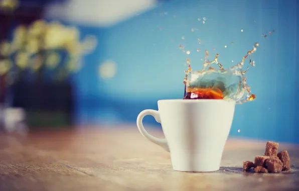 Картинка morning, cup, coffee, latte
