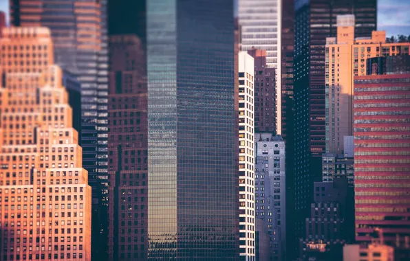 Картинка город, Manhattan, NYC