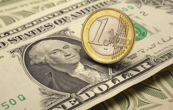 Euro, dollar, currency