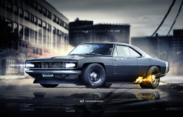 Dodge, Charger, Custom, yasiddesign