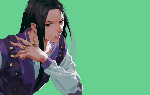Аниме, арт, парень, Hunter x Hunter, Иллуми