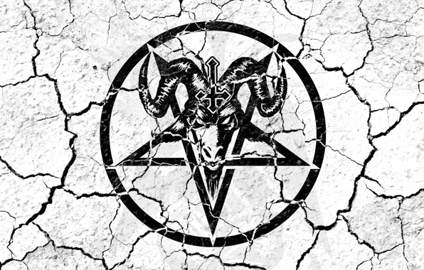 Love, pentagram, goat, satan