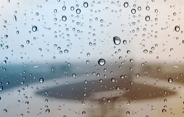 Картинка стекло, вода, капли, макро, фон, дождь, окна, капля