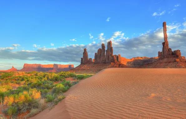 Картинка пейзаж, природа, Monument Valley, National Monument