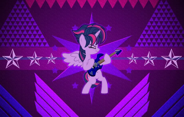 Фон, узор, пони, My Little Pony, лошадка