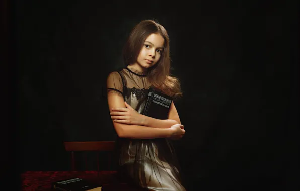 Девочка, книга, Шекспир