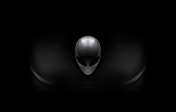 Картинка фон, темно, инопланетянин, Alienware