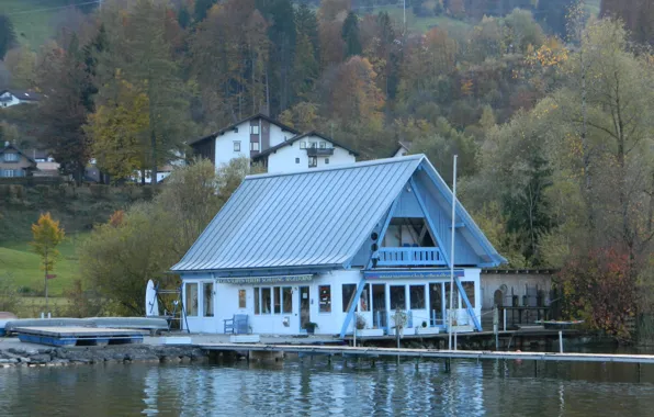 Alpsee, Mote, Haus