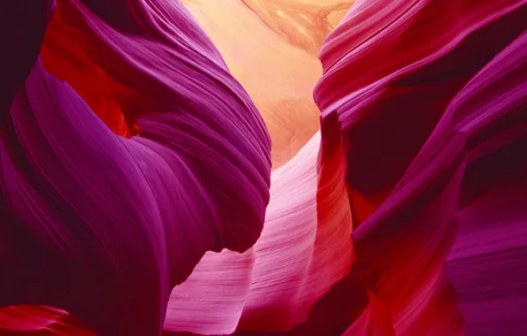 Картинка Аризона, USA, США, rock, Каньон Антилопы, Arizona, Antelope Canyon, canyon