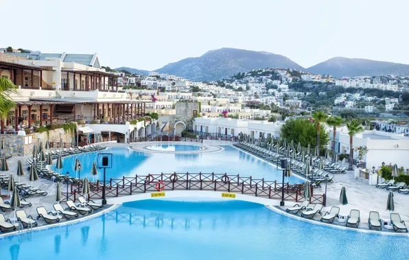Бассейн, отель, Турция, Бодрум, Asteria Bodrum Resort