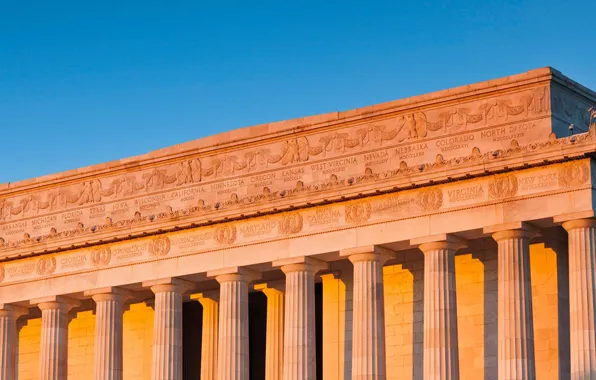 Вашингтон, США, Мемориал Линкольна