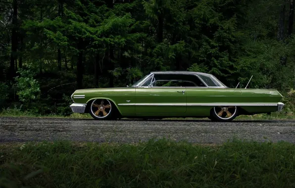 Картинка Chevrolet, Impala, low rider