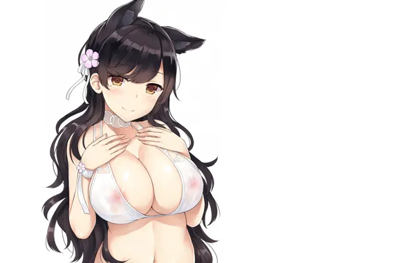 Boobs, big, breast, neko, brunette, tits, big tits, big boobs