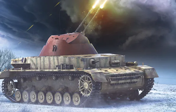 Шаровая молния, ЗСУ, Kugelblitz, Flakpanzerkampfwagen IV, Antonis (rOEN911) Karidis, германская опытная зенитная самоходная установка, 3 …