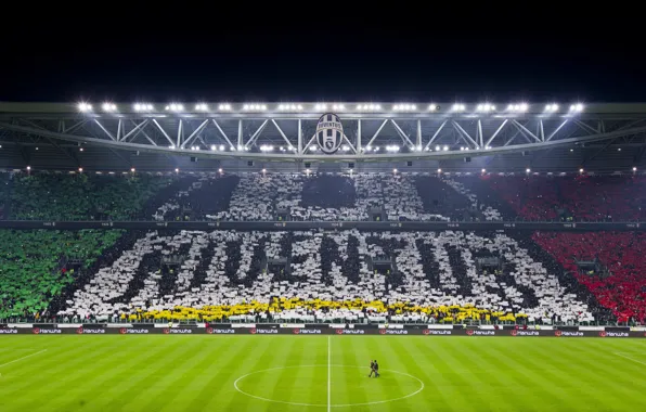 Juventus stadium, torino, bianconero