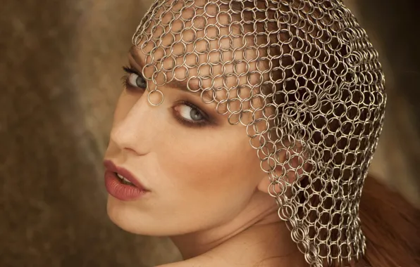 Лицо, модель, кольчуга, tatiana, titania lynn