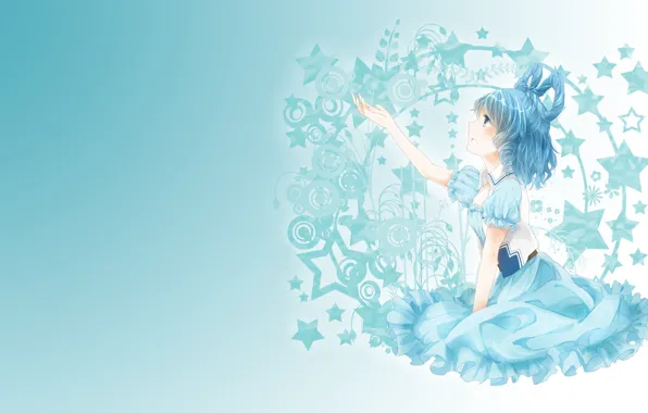 Мечта, девушка, нежность, арт, touhou, fumiko, kaku seiga, звузда
