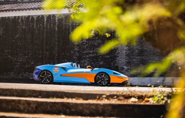 McLaren, спорткар, MSO, Gulf, 2020, Elva, McLaren MSO Elva Gulf Theme, McLaren MSO