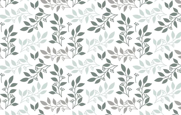 Картинка цветы, текстура, background, pattern, leaves