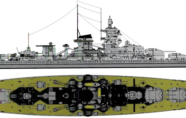 1941, Battlecruiser, DKM Gneisenau