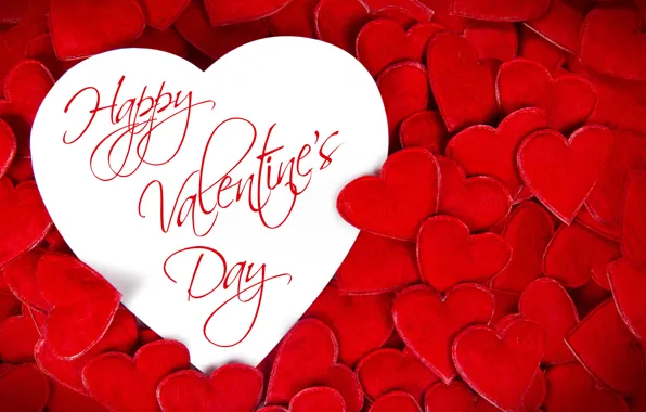 Сердечки, red, love, heart, romantic, Valentine's Day, Happy