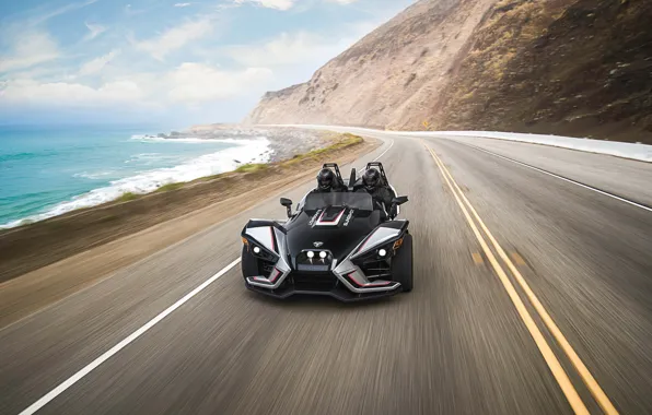 Beautiful, comfort, hi-tech, Polaris, Slingshot, tecnology, sporty, tricycle