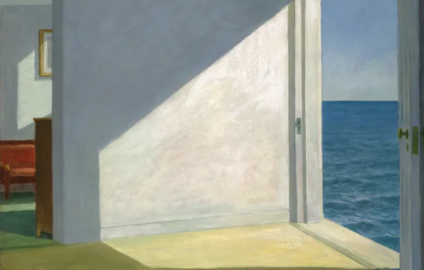 Картинка 1951, Edward Hopper, Rooms By The Sea