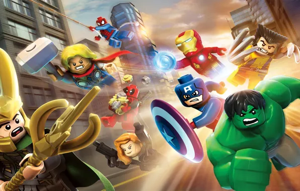 Marvel, LEGO, Super Heroes