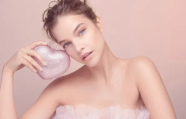 Взгляд, девушка, фото, модель, нежность, губы, Barbara Palvin
