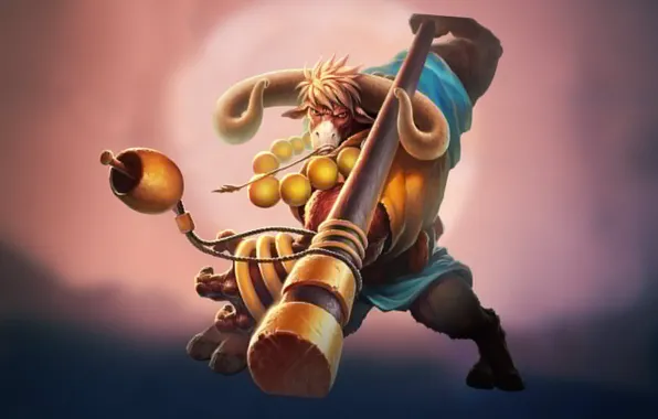 Герой, посох, Strife, минотавр, MOBA