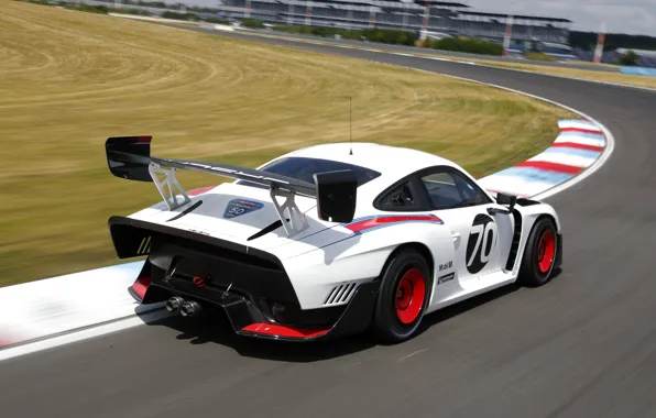 Porsche, Скорость, Трасса, Антикрыло, 2019, Porsche 935, Porsche 935 (991)