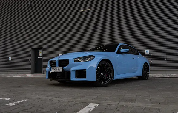 BMW, front view, M2, G87, 🤢, BMW M2 AT