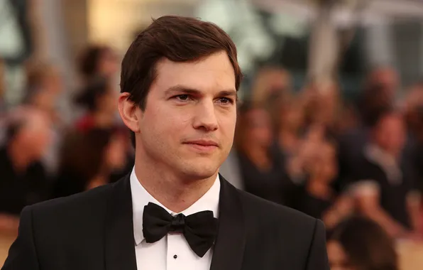 Портрет, костюм, актёр, Ashton Kutcher, Эштон Кутчер