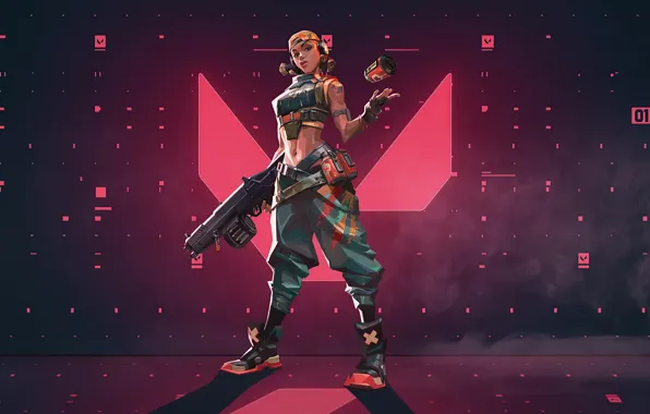 Art, Game, Riot Games, Valorant, Raze