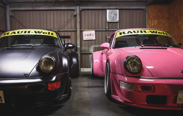 Картинка porsche, порше, rauh-welt