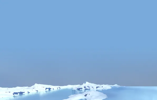 Картинка зима, снег, LG G Flex 2