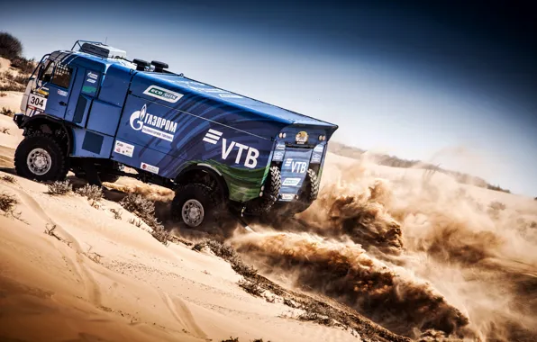 Песок, Спорт, Машина, Грузовик, Мастер, Россия, Kamaz, Rally