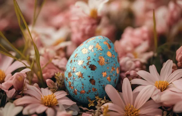 Праздник, яйца, весна, Пасха, крашенки, ИИ-арт, нейросеть